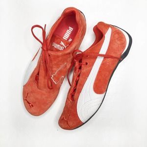 PUMA Boys Red Sneakers